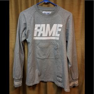 Men’s Fame Gray Pullover Sweatshirt